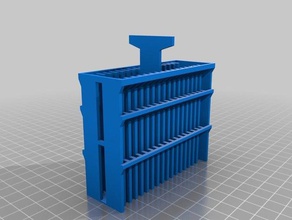 slide holder biology 3d print model - Mito3D