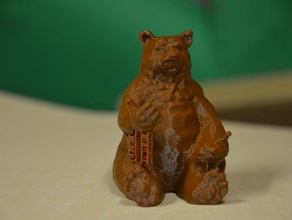 bear1 exploraciones & réplicas animal 3d print model - Mito3D
