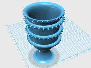 cup Kunst 3d print model - Mito3D