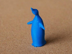 penguin busca de seguridad a los animales 3d print model - Mito3D