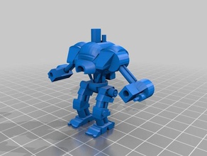 laborjackwarjack protoform jogos 30mm wargaming warmachine 3d print model - Mito3D