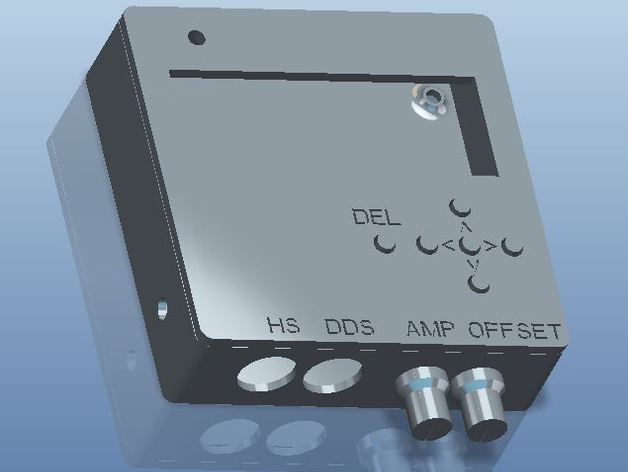 dds generador de señal la electrónica funciones fuente 3D print model - Mito3D