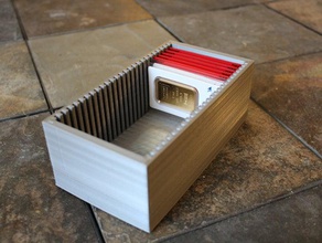 pamp suisse credit külçe depolama kutusu kaplar 3d print model - Mito3D