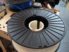 filament support de bobine 3d l'imprimante accessoires bot bling-bling flattr 3d print model - Mito3D