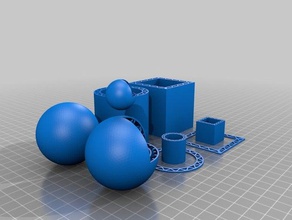 reinforced support structures 3d printing basic reinforcement reinforcements simple structure 3d print model - Mito3D