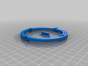 simple gyro plate-forme L'impression 3d gyroscope stabilisateur stable 3d print model - Mito3D