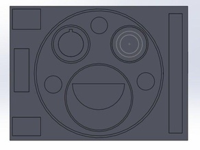 Geschirr spin-dial horizontale lazy susan Küche und Esszimmer countertopchallenge muth 3d print model - Mito3D