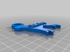 meine individuelle Schlüsselanhänger oakley kundengebundene 3d print model - Mito3D