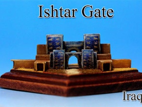 porta di ishtar iraq edifici e strutture 3d print model - Mito3D