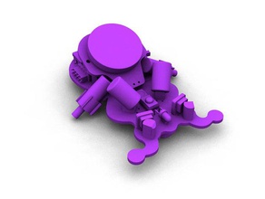 ringo palm size robot real personality robotics arduino plumgeek plum geek model 3d print model - Mito3D