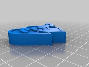 prom cuore organizzazione su misura 3d print model - Mito3D