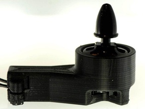 Teile multicopters r c Fahrzeuge frame motormau motor mount Einsatz von multikopter quadrocopter 3d print model - Mito3D