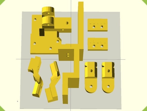 mendel inspiriert Beförderung lowrider andere 623 einstellbar Achse Lager Wagen bearinged cnc-Maschine drop-in magnet upgrade Teil Rauschunterdrückung die Produktion der Platten Ersatz-x-y-Wagen Bühne x-Achse y-Achse 3D print model - Mito3D