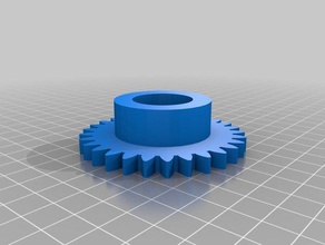 29t spur gear hobby customized 3d print model - Mito3D