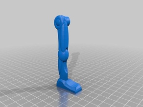 j-bot leg 3d printing 3d print model - Mito3D