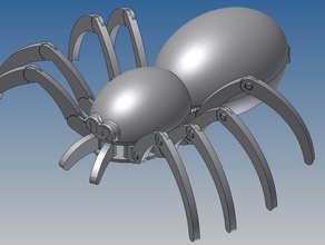 spider Tiere Insekt - Spielzeug 3d print model - Mito3D