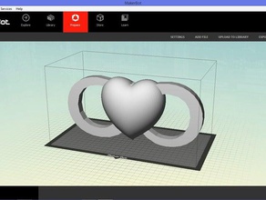3d sonsuz aşk işaretler ve logolar yıldönümü çocuk erkek arkadaşı freund freundin kız arkadaşım kalp liebe işaret unendlich 3d print model - Mito3D