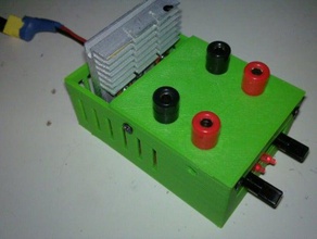bench power supply voltage regulator electronics dc converter linear 3d print model - Mito3D