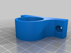 z-Halterung f r schulterkugellager im sparkcube zu überarbeiten 3d-Drucker Teile gewinde marckube spindel tr10x3 traepez 3d print model - Mito3D