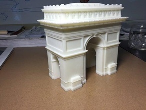 arco de triunfo las estructuras edificios arch la arquitectura edificio frostgrave el monumento 3d print model - Mito3D