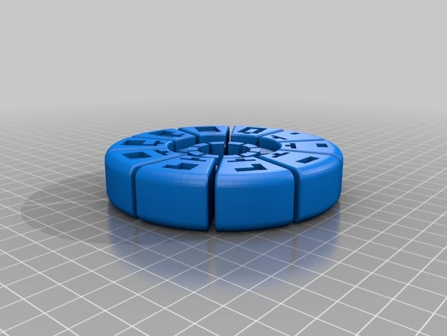 stargate antique numérique de puzzle puck le style énigmes antic atlantis lantan numéro les numéros sci-fi gratuite sci fi sgu sg-1 jouet 3D print model - Mito3D