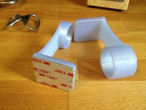 rolo de papel toalha titular a cozinha jantar 3d fablab fablabtulsa fab lab impresso 3d print model - Mito3D