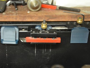 7x10 mini Drehmaschine Serie quick-change tool holder rack Werkzeugmaschinen 3d print model - Mito3D