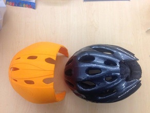 3d printed bicycle helmet 3d print model - Mito3D