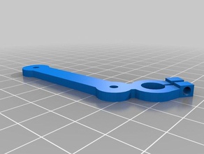 plot clock pen clamp holder 3d print model - Mito3D