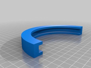 vaping lab Dekanter halb-clip Biologie 3d print model - Mito3D