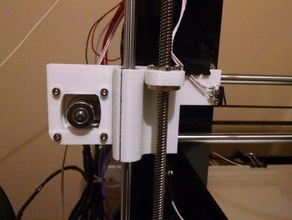 hic prusa i3 x-Achse motor carriage-offset z-axis-Ruten 3d-Drucker Teile x axis carriage 3d print model - Mito3D