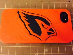 arizona cardinals iphone 5 case mobile phone customized football team nfl sports 3d print model - Mito3D