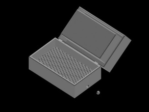 Schwamm Spülen Küche und Esszimmer container countertopchallenge abtropfen lassen Schwamm-Halter Sieb 3d print model - Mito3D