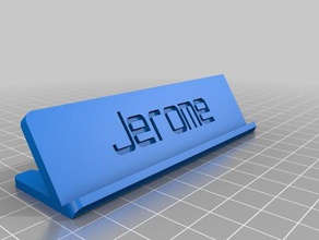 my customized game tile holder games 3d print model - Mito3D