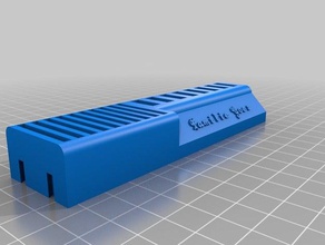 customized usb sd card holder organization 3d print model - Mito3D