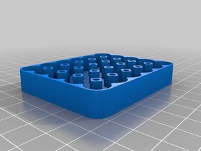 özelleştirilmiş pil durumumda manyetik kaplar 3d print model - Mito3D