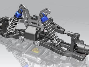 rc buggy modelo 1 8 escala r c vehículos 3d print model - Mito3D