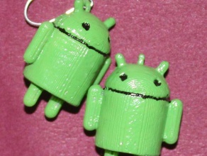 daily earring 12 android other earrings 3d print model - Mito3D