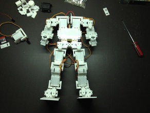 modular servo shell 30 robotics 3d print model - Mito3D