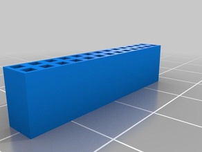 raspberry pi gpio conector eletrônica 3d print model - Mito3D