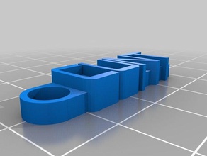 cu t organización personalizado 3d print model - Mito3D