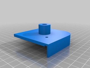 rapide lite 200 replacement base corners - modified 3d printer parts 3d print model - Mito3D