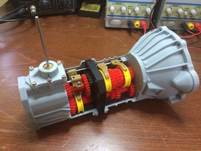 çalışma 5 ileri şanzıman model toyota 22re motoru mekanik oyuncaklar 4runner 4 çekişli tekerlek hız otomatik debriyaj vites lise hilux manuel pikap buhar kök teknoloji iletim tvy Üniversitesi w56 3d print model - Mito3D