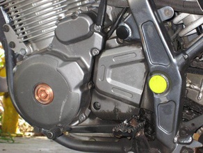suzuki dr650 se quadro de plug a indústria automotiva 650 dr dr650se dual sport enduro moldura da tampa motocicleta 3d print model - Mito3D
