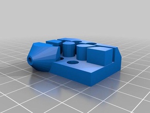 mini kossel carriage hiwin mgn9c 3d printer parts 3d print model - Mito3D