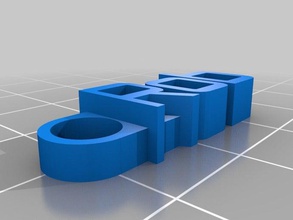 r0b-tag organization customized 3d print model - Mito3D