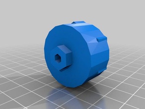 personalizado de tubo pvc cap peças substituição junta 3d print model - Mito3D