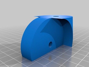 parametric chair caster body office furniture repair hackerspacesg part 3d print model - Mito3D