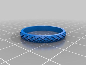 il mio personalizzato fidget spinner anello sottile 85 anelli su misura 3d print model - Mito3D