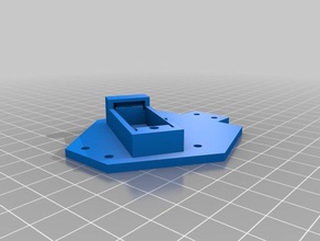 base bottom robotics customized 3d print model - Mito3D